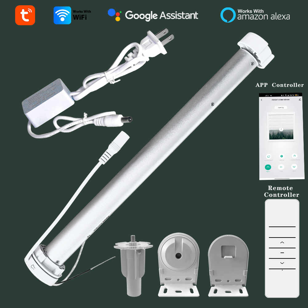 Smart Home Automation Kit - Tuya WiFi Mini Motorized Roller Blind