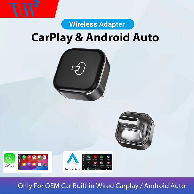 Wifi Smart Plug - TrolinkTek, Adaptor Nirkabel CarPlay dan Android