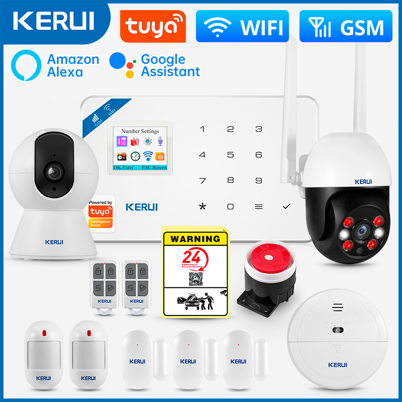 Smart Home Automation Kit - KERUI W181 detektor gerak cerdas, sistem