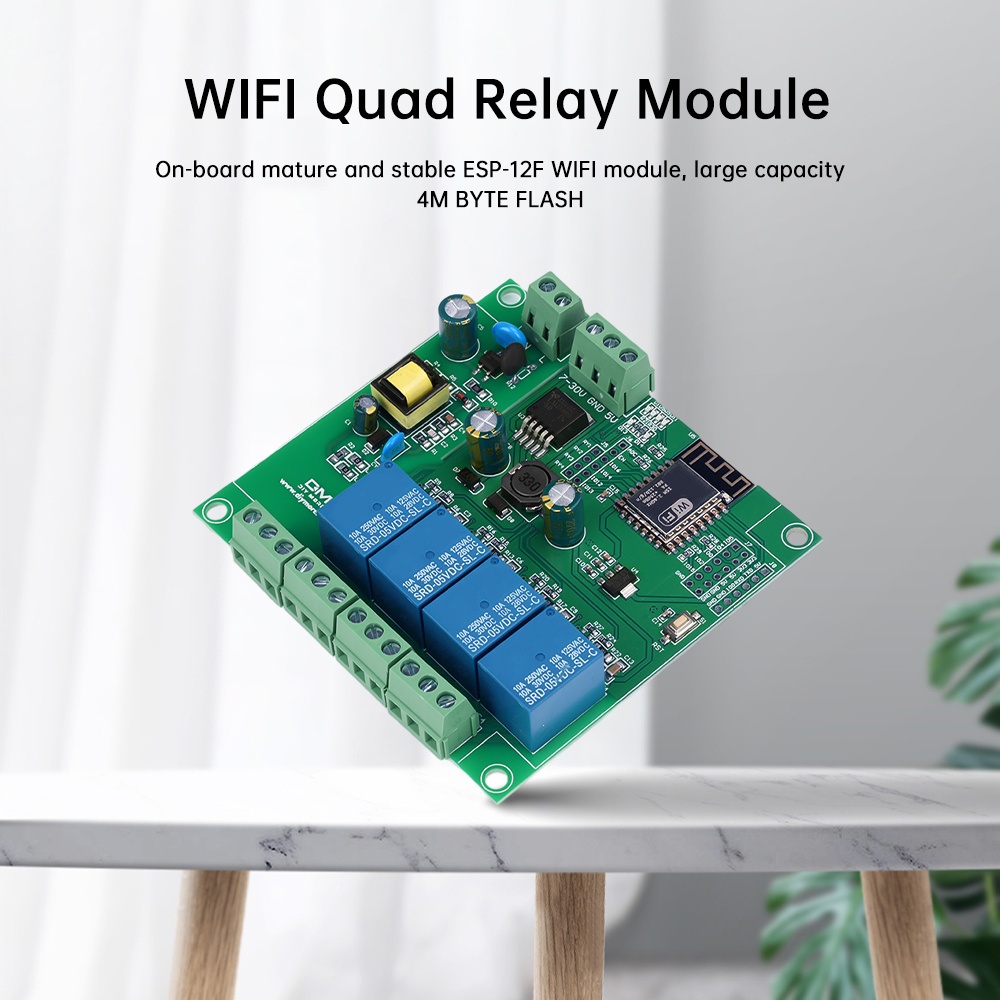 Esp8266 Relay Module - Modul Relai WiFi 4 Saluran ESP8266