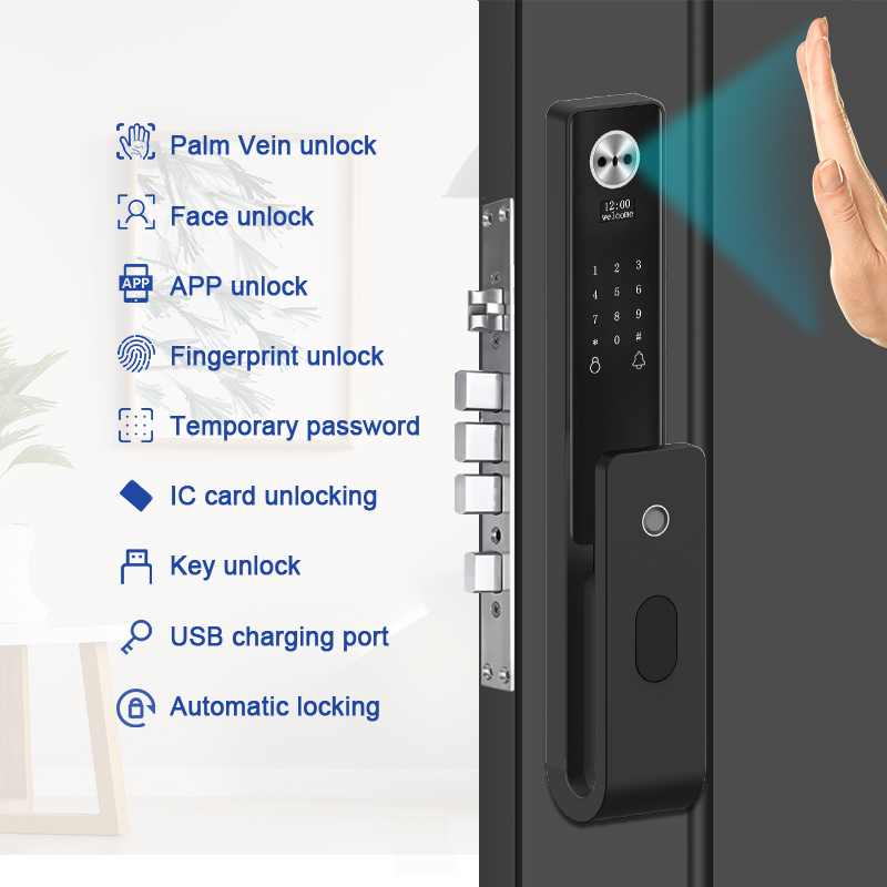 Kunci Pintu Digital Sidik Jari - Smart Door Lock Wifi ulasan dan harga