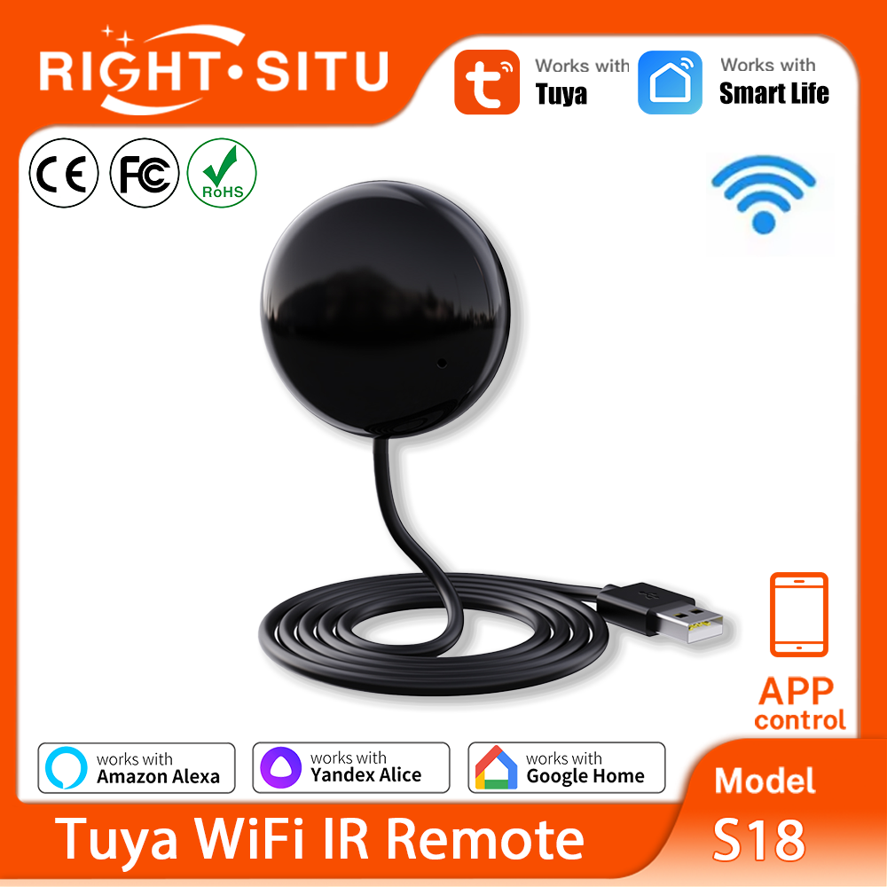Remote IR WiFi Tuya untuk Otom - Smart Home Automation Kit ulasan dan harga