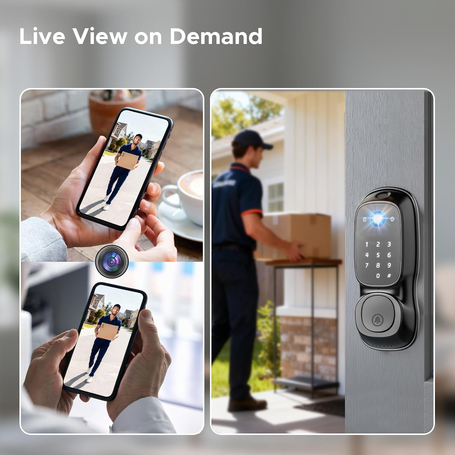 Kunci Pintu Pintar Wifi Tuya ‎ - Smart Door Lock Wifi ulasan dan harga