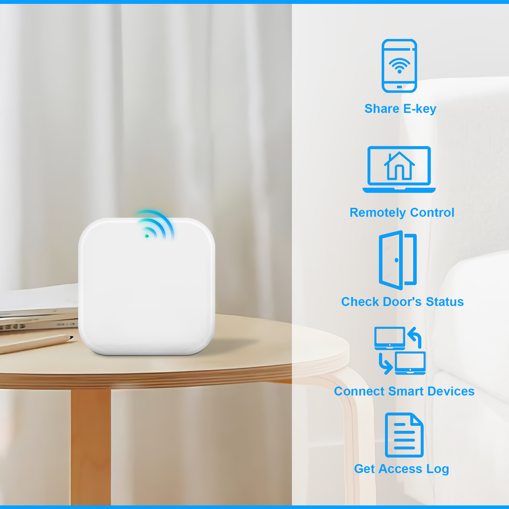 [TERBARU!】 G2 Gateway untuk Ap - Smart Door Lock Wifi ulasan dan harga