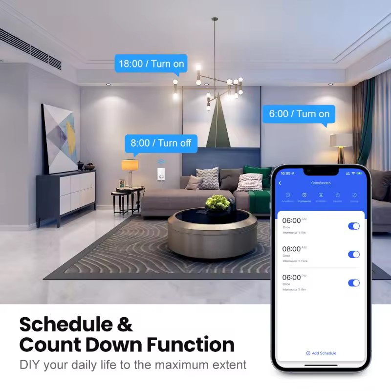 UNKAS Wifi Smart Brazil Saklar - Smart Light Switch Wifi ulasan dan harga