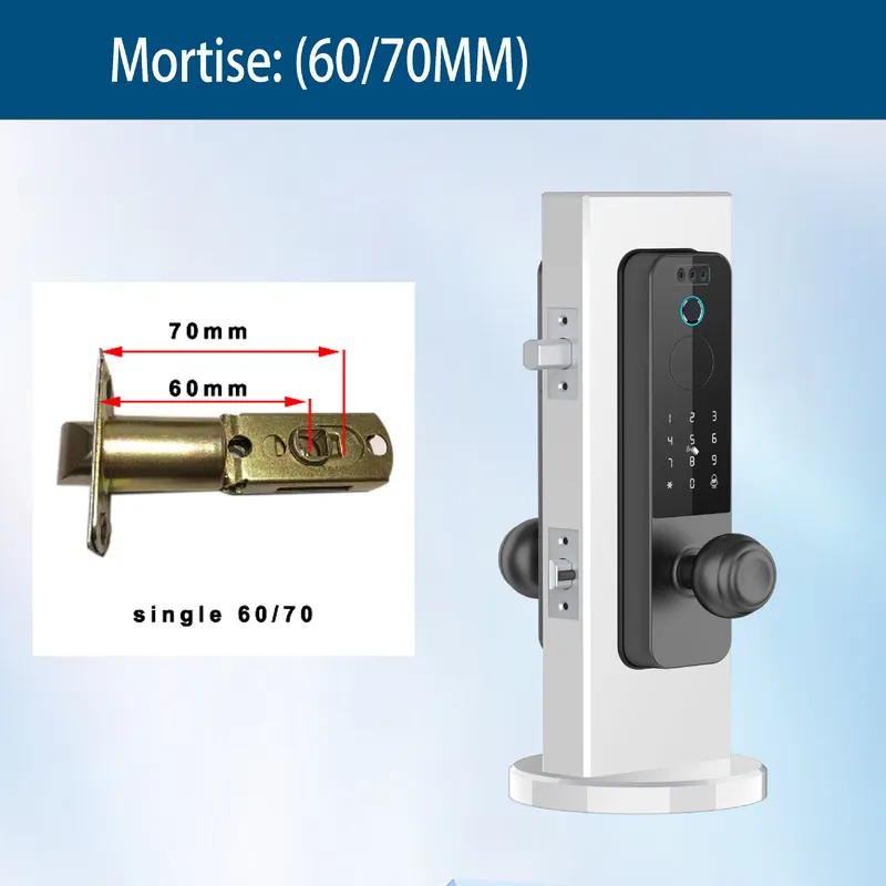 Kunci Pintu Kayu Lintas Batas  - Smart Door Lock Wifi ulasan dan harga