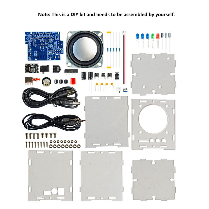 Kit Speaker Bluetooth DIY Proy - Electronics Project Kit ulasan dan harga